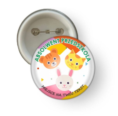 PRZYPINKA ABSOLWENTA PRZEDSZKOLA