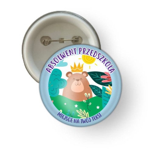 PRZYPINKA ABSOLWENTA PRZEDSZKOLA